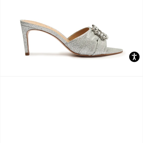 SCHUTZ silver heels - Picture 2 of 6